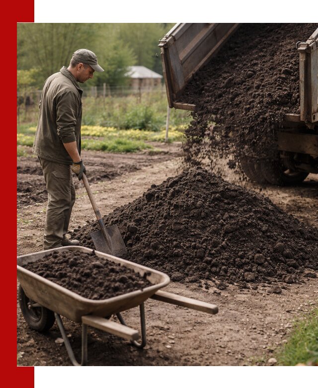 Доставка качественной земли для огорода в Мценске