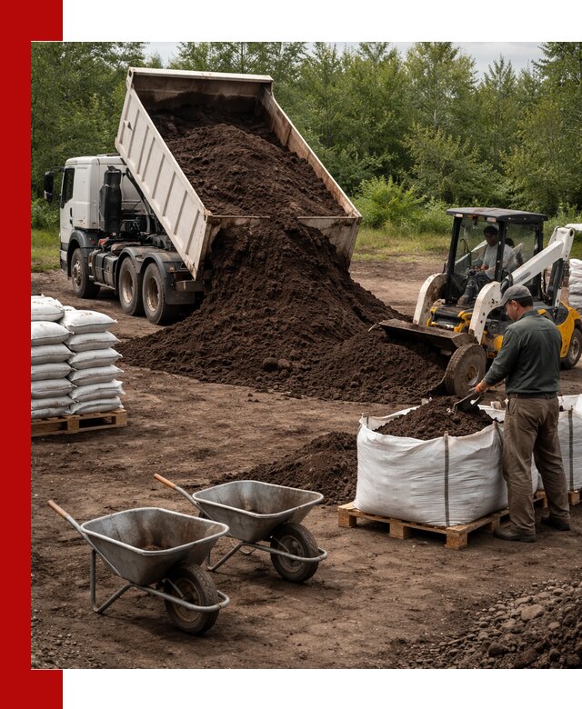 Доставка и продажа торфогрунта в Мценске оптом и в розницу