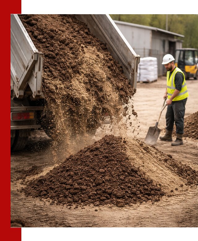 Доставка торфо-песчаной смеси в Мценске для строительства и озеленения