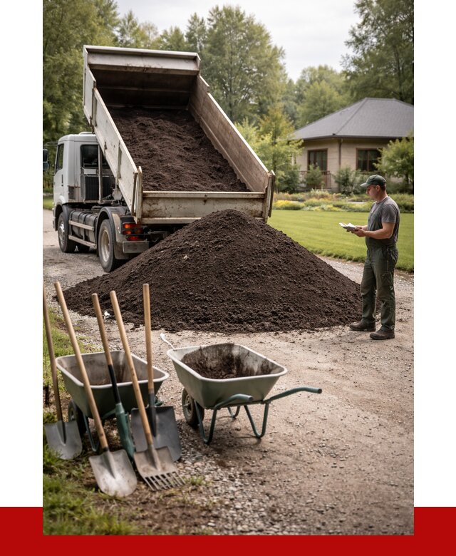 Купить чернозем с доставкой в Мценске от 1823 р. | ПРОНЕРУДМцн