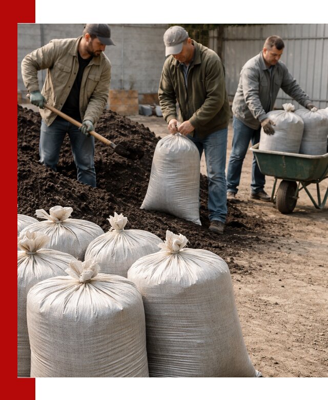 Купить чернозем в мешках с доставкой в Мценске