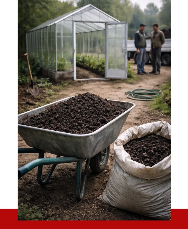 Чернозем для теплицы в Мценске с доставкой от 1519 р. | ПРОНЕРУДМцн