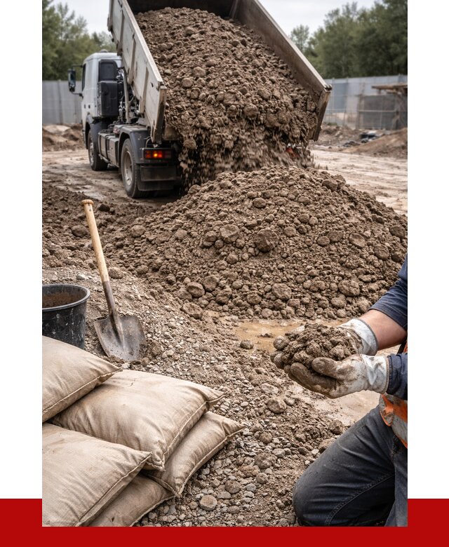Купить глина для засыпки в Мценске от 1215 р. за куб | ПРОНЕРУДМцн