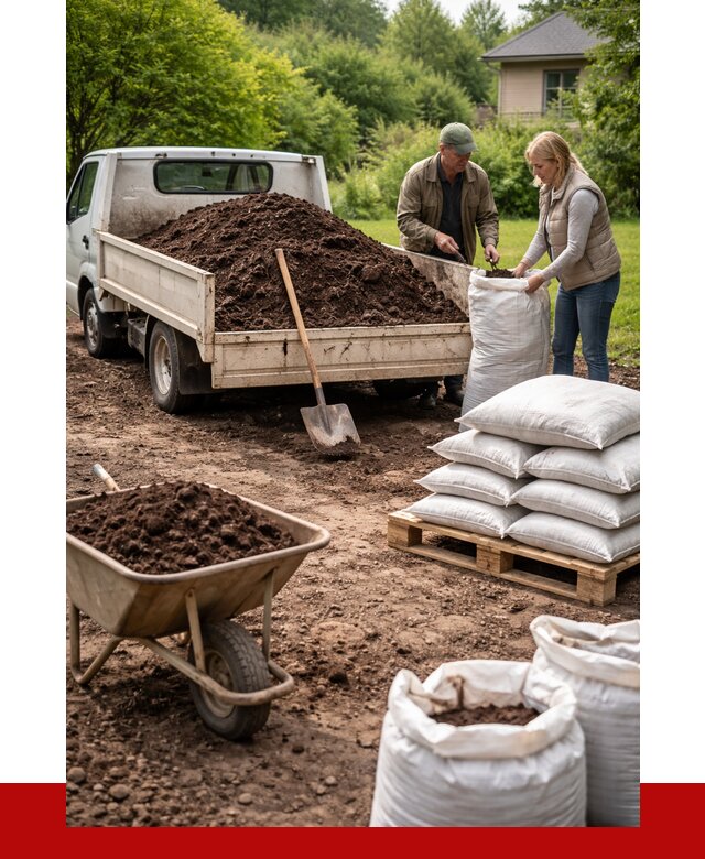 Перегной в мешках с доставкой в Мценске от 2228 р. | ПРОНЕРУДМцн