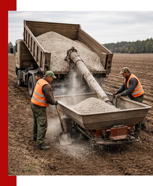 Доставка и продажа суперфосфата оптом и в розницу в Мценске