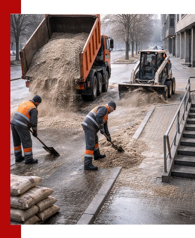 Поставка противогололедных материалов в Мценске