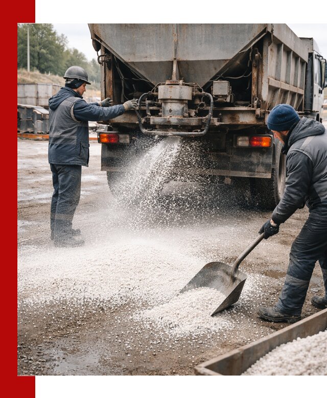 Доставка и продажа хлористого кальция в Мценске