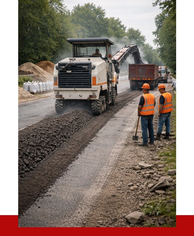 Фрезерованный асфальт в Мценске от 2228 р./куб. | ПРОНЕРУДМцн