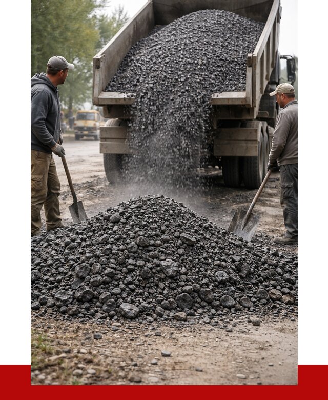 Дробленый асфальт в Мценске от 2836 р. с доставкой | ПРОНЕРУДМцн