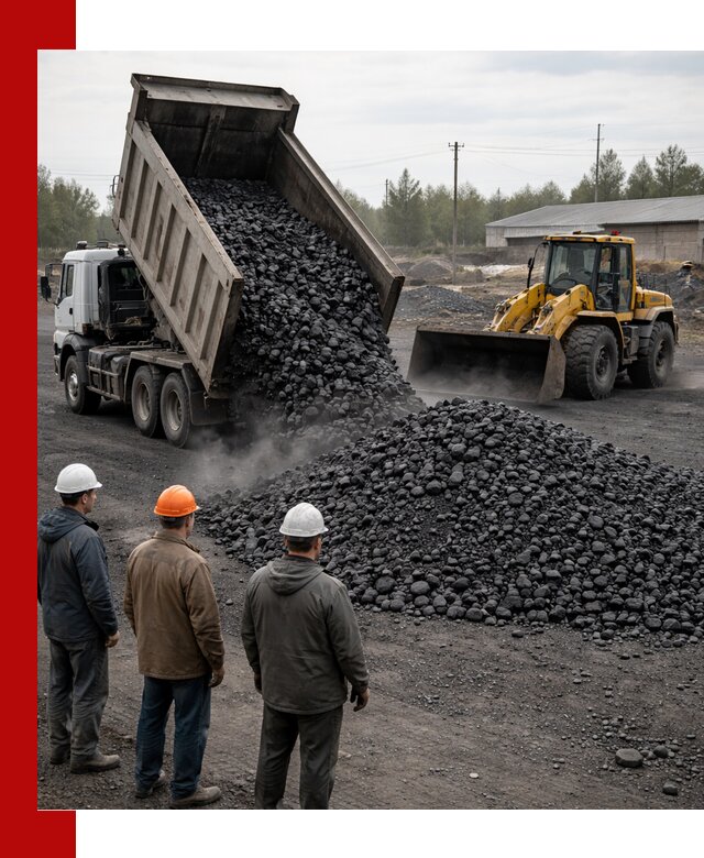 Доставка угля антрацита в Мценске с самосвалами и погрузкой