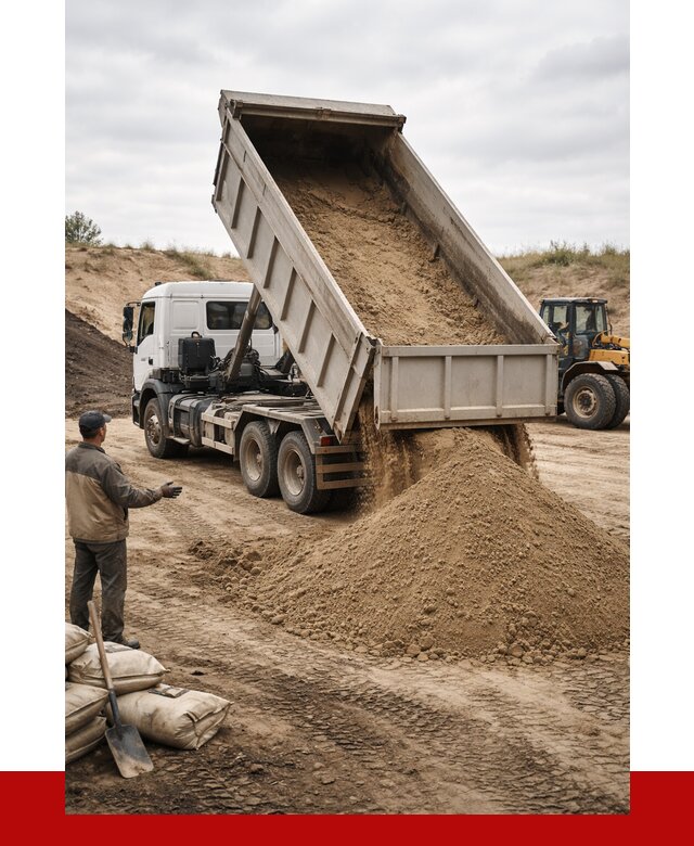 Доставка самосвалом 20 кубов в Мценске от 7595 р. | ПРОНЕРУДМцн