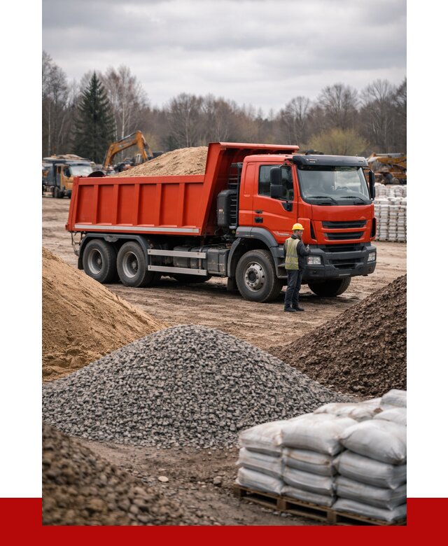 Доставка самосвалом 25 кубов в Мценске от 7595 р. | ПРОНЕРУДМцн