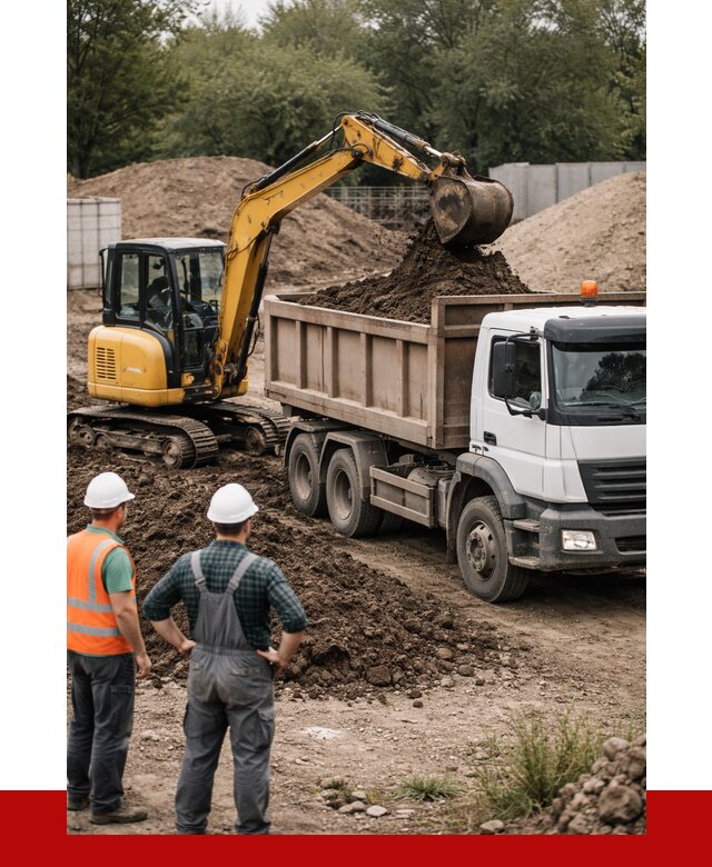 Вывоз грунта в Мценске от 4557 р. самосвалом | ПРОНЕРУДМцн