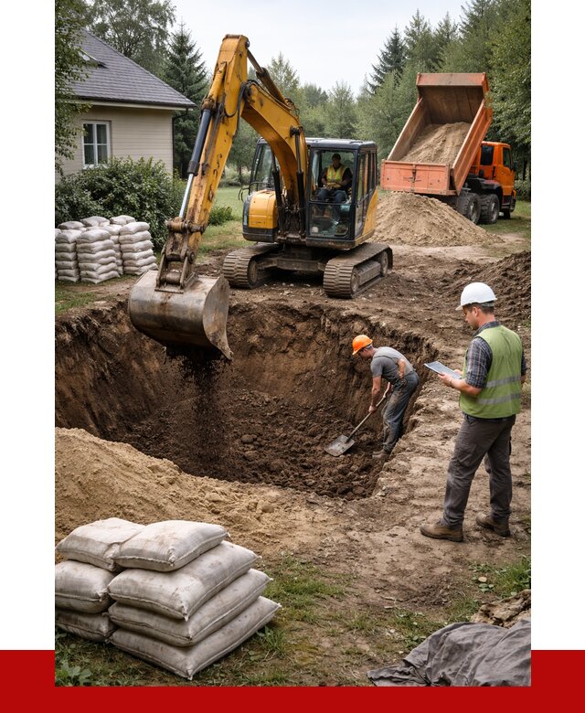 Рытье котлована в Мценске быстро от 4557 р. ПРОНЕРУДМцн