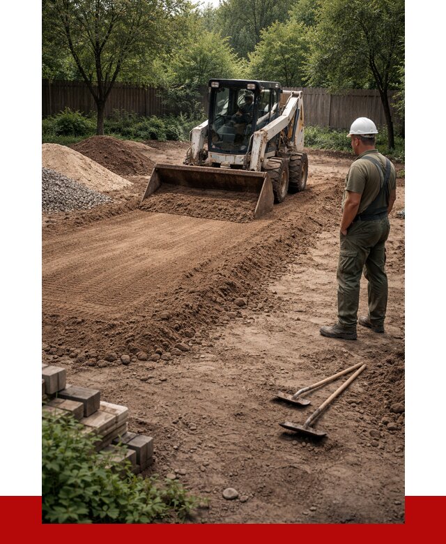 Выравнивание участка под ключ в Мценске от 3544 р. | ПРОНЕРУДМцн